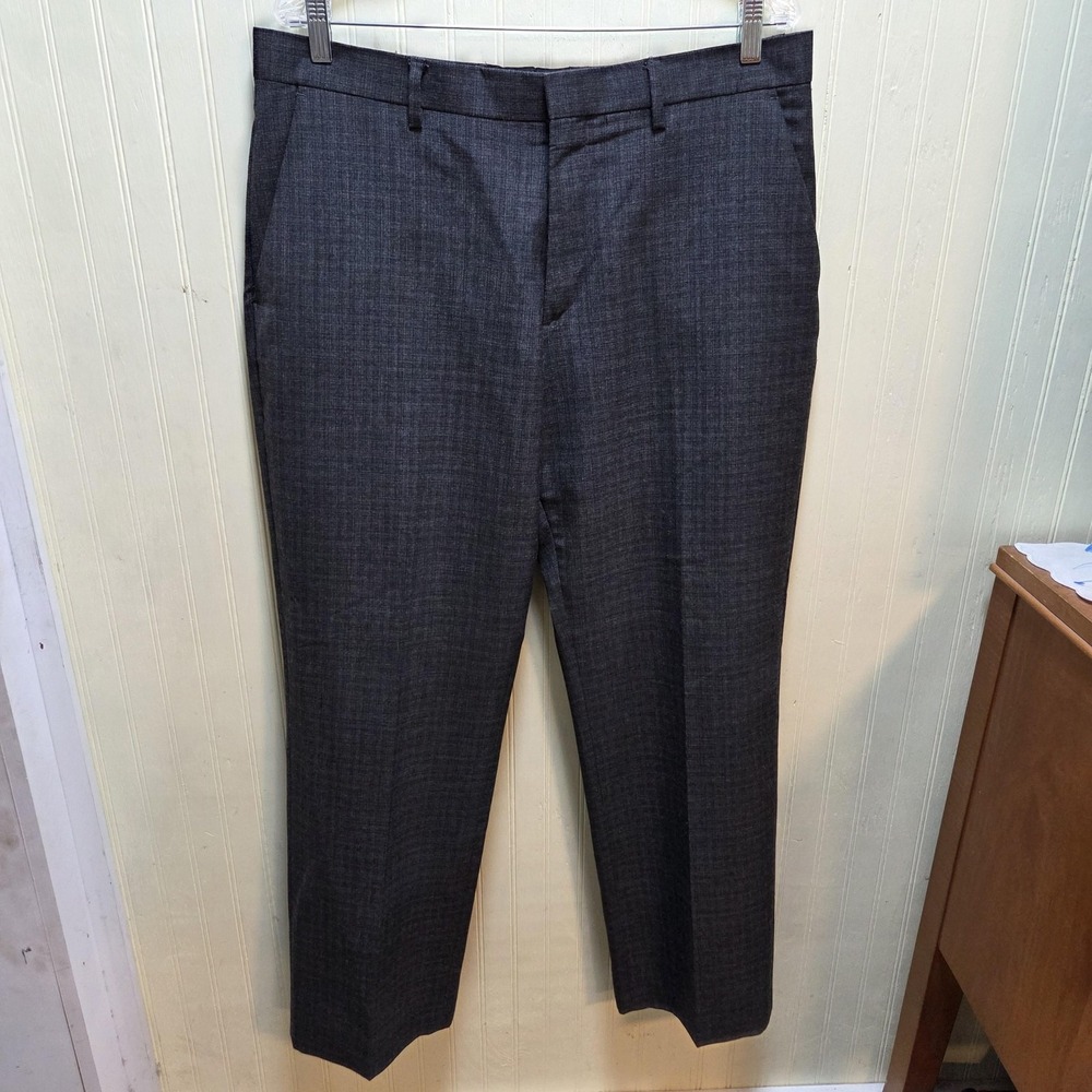 Banana Republic‎ Pants Mens 35x30 Gray Tailored Fit Dress Slacks Lined Business